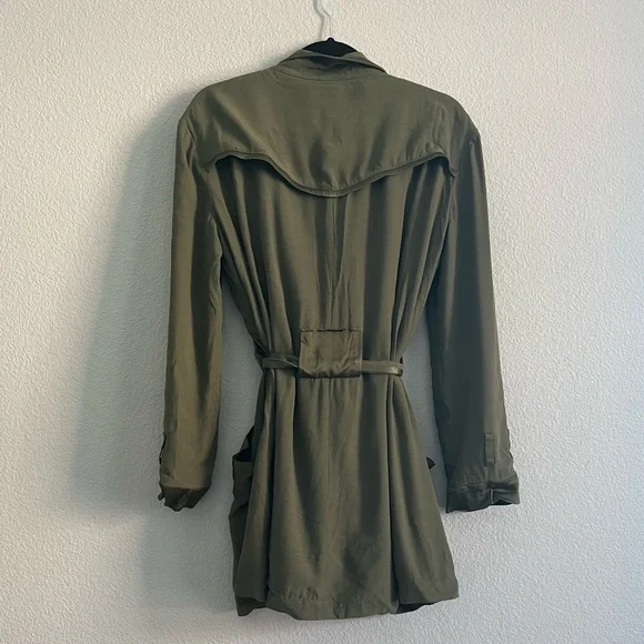 Dolan Sample Zip Jacket with Removable Belt - Picture 3 of 4